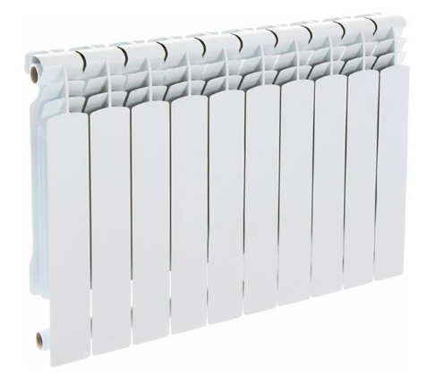 Радіатор біметалевий Evro-Termo 500/96 558x82x96 мм